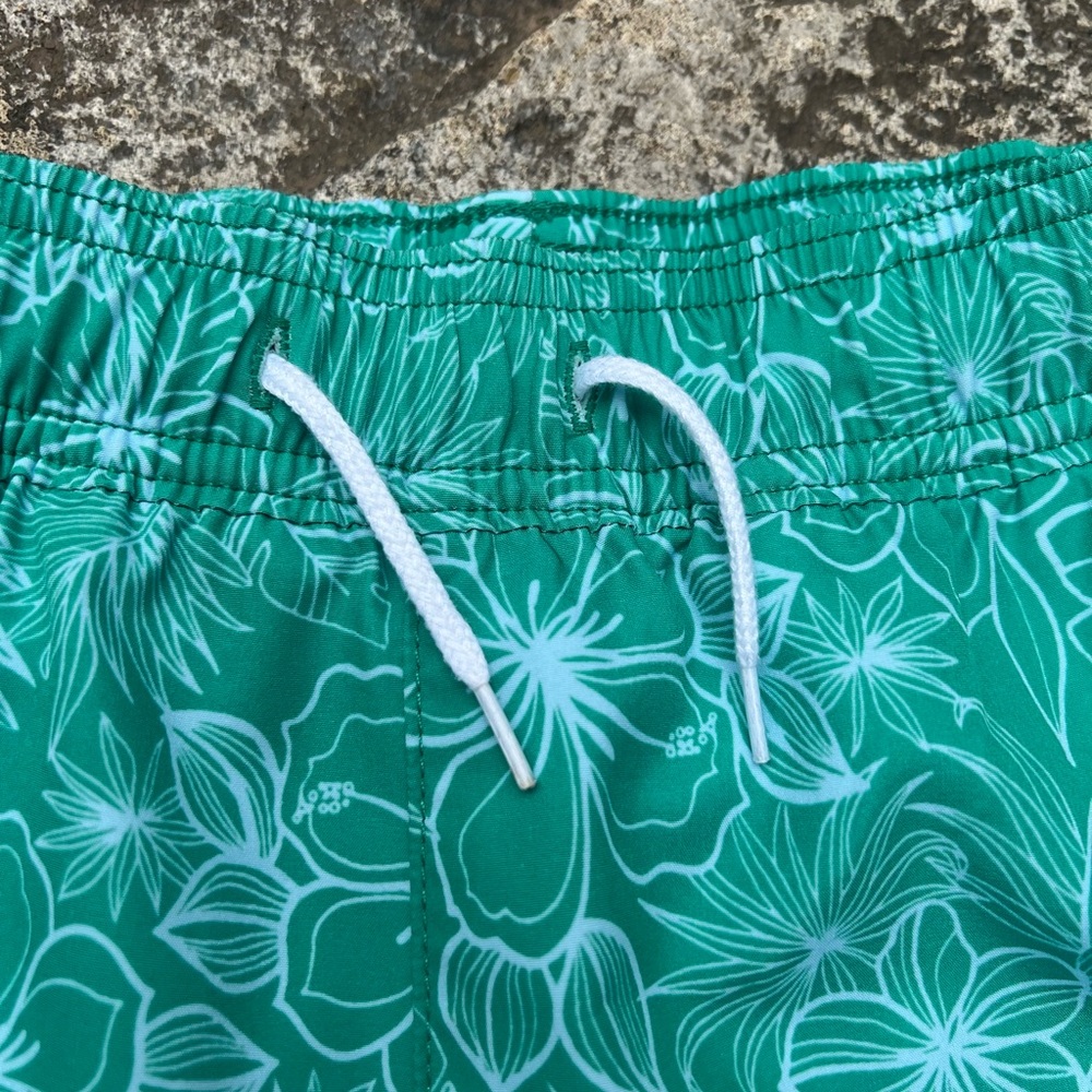 CrewCuts Floral Swim Trunks 12 - Picture 3 of 6